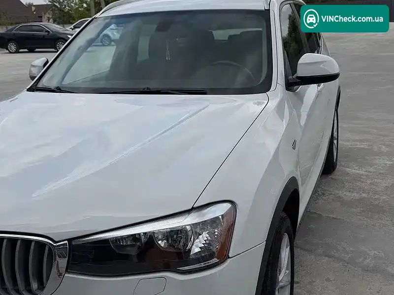 BMW X3 2017, фото з оголошення 1 з 14, VIN 5UXWX9C39H0W70527