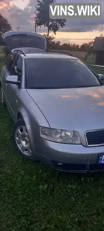 Audi A4 2003, фото з оголошення 2 з 12, VIN WAUZZZ8E33A331765
