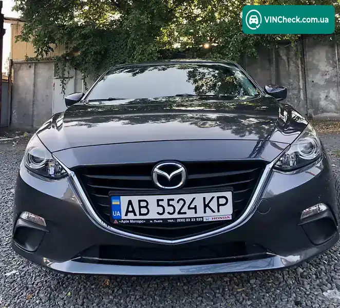 Mazda 3 2016, фото з оголошення 1 з 19, VIN JM1BM1T79G1342367