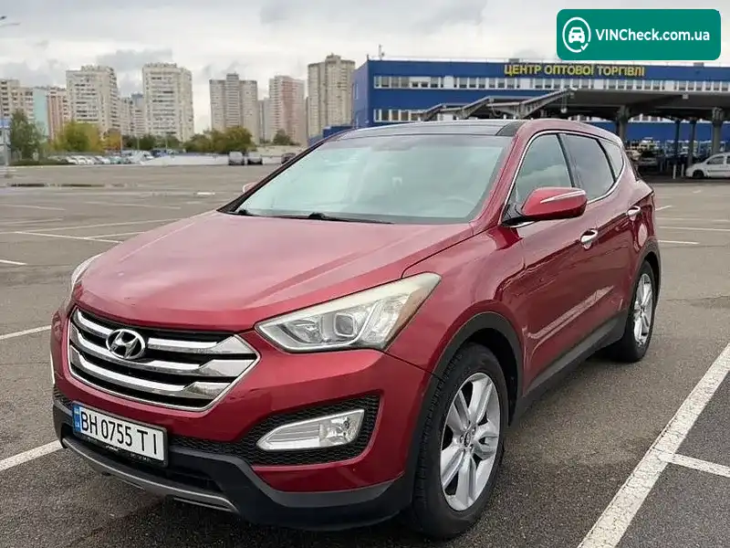 Hyundai Santa FE 2013, фото з оголошення 1 з 20, VIN 5XYZW3LA6DG111485