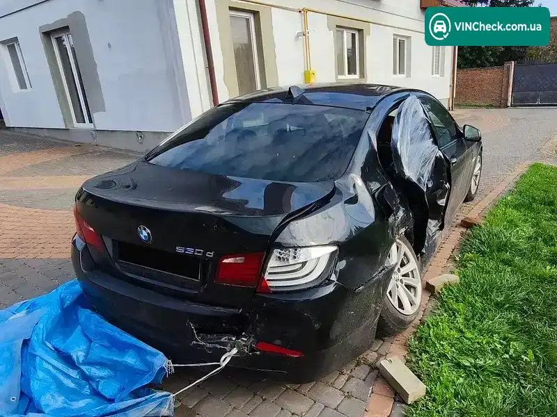 BMW 5 Series 2010, фото з оголошення 2 з 7, VIN WBAFW51050C508805