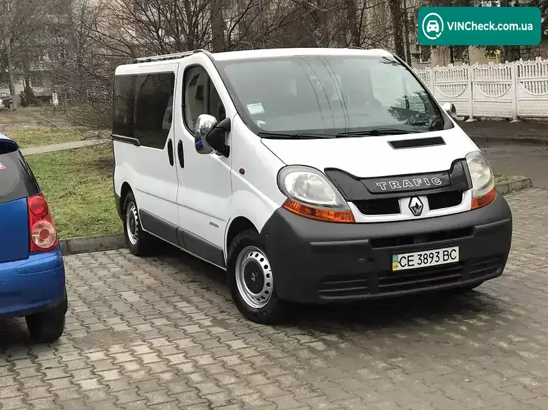 Renault Trafic 2004, фото з оголошення 1 з 10, VIN VF1FLACA64Y050694