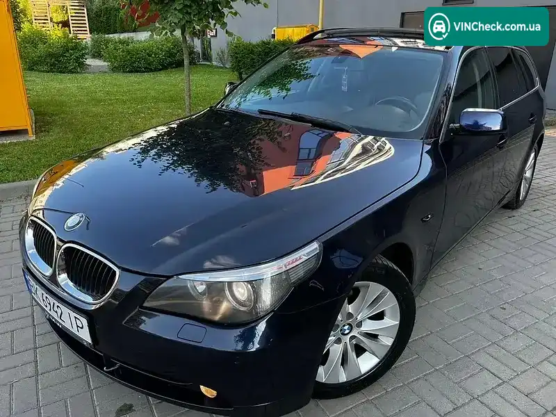 BMW 5 Series 2004, фото з оголошення 1 з 20, VIN WBANJ51040B426161