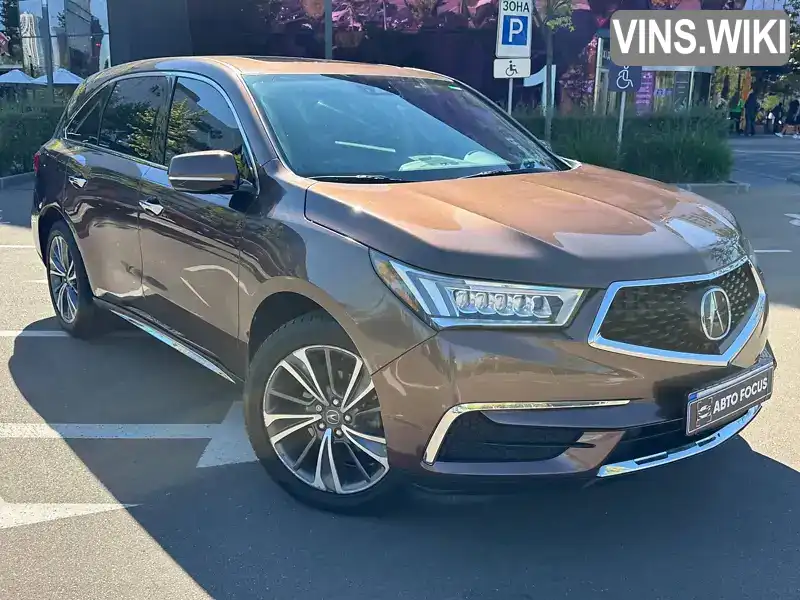 Acura MDX 2018, фото з оголошення 1 з 21, VIN 5J8YD4H53KL015836