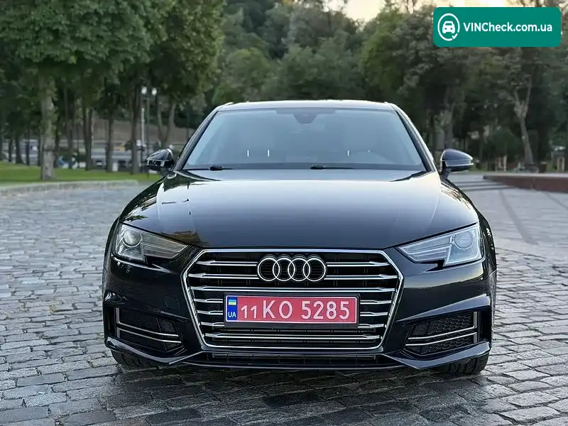 Audi A4 2018, фото з оголошення 2 з 20, VIN WAUKMAF49JA124581