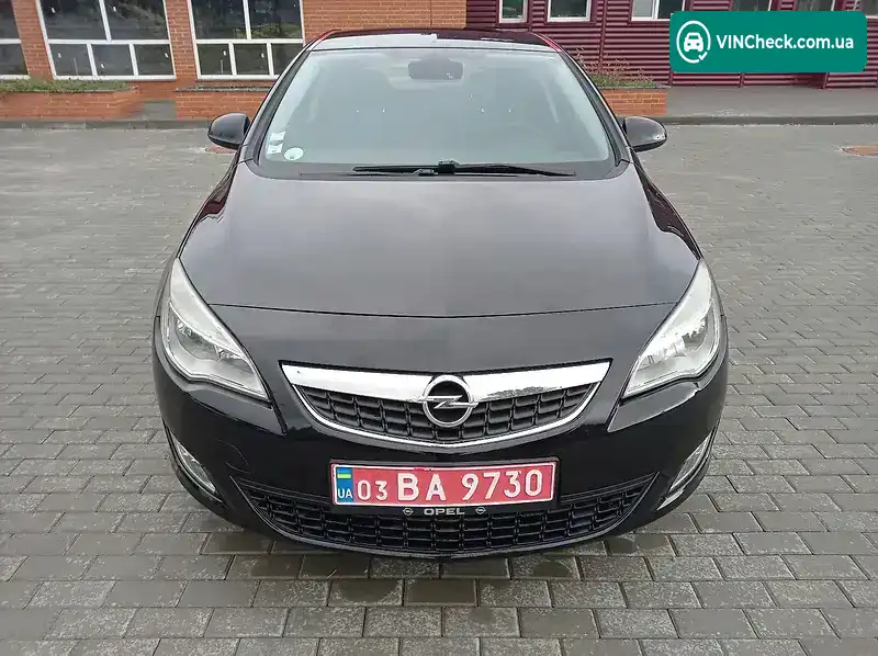Opel Astra 2010, фото з оголошення 1 з 20, VIN W0LPD6EG9A8040445