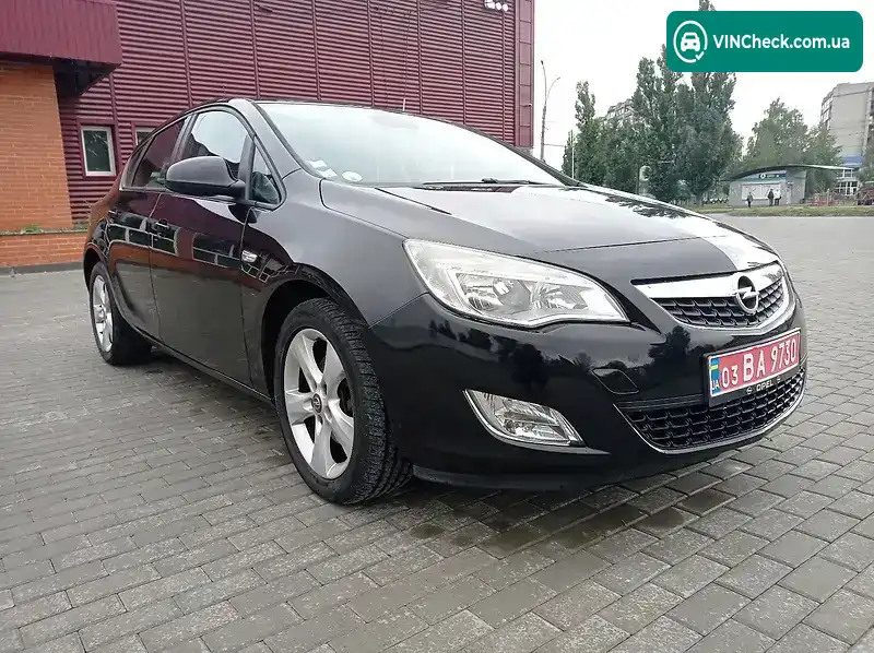 Opel Astra 2010, фото з оголошення 2 з 20, VIN W0LPD6EG9A8040445