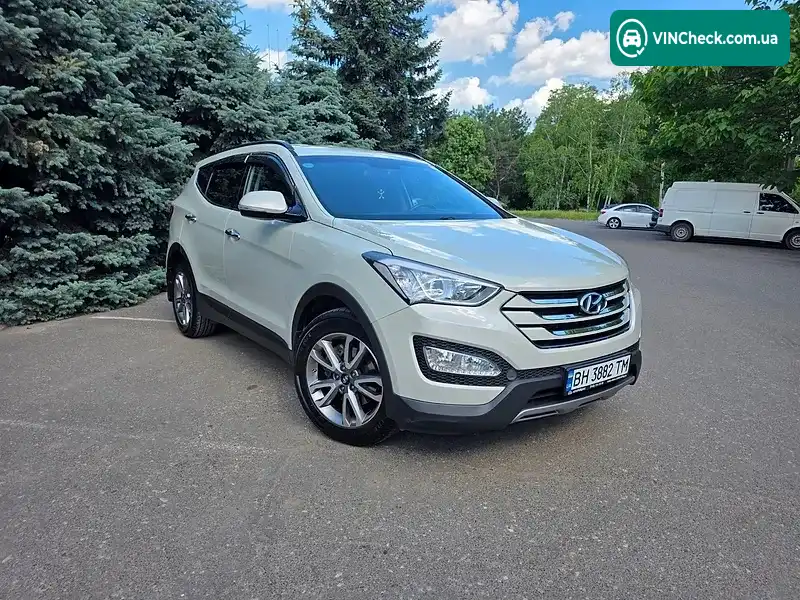 Hyundai Santa FE 2014, фото з оголошення 1 з 17, VIN KMHSW81UBFU349762