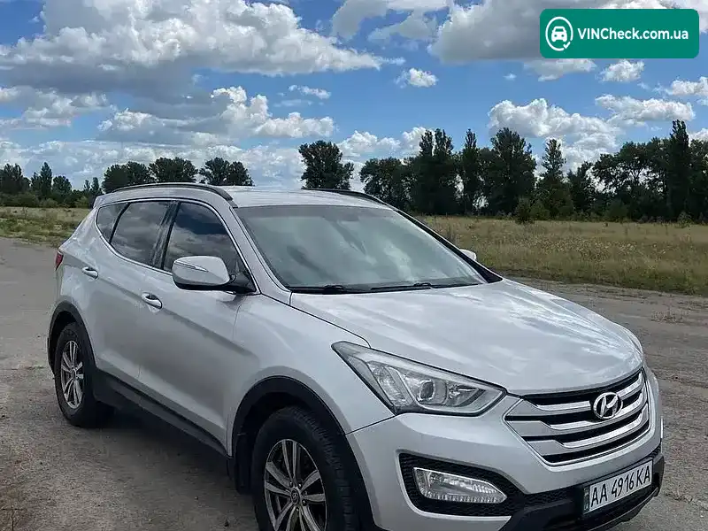 Hyundai Santa FE 2013, фото з оголошення 2 з 13, VIN KMHST81XDDU172081
