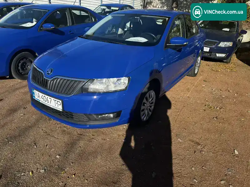 Skoda Rapid 2018, фото з оголошення 1 з 5, VIN TMBAR2NHXKB100229