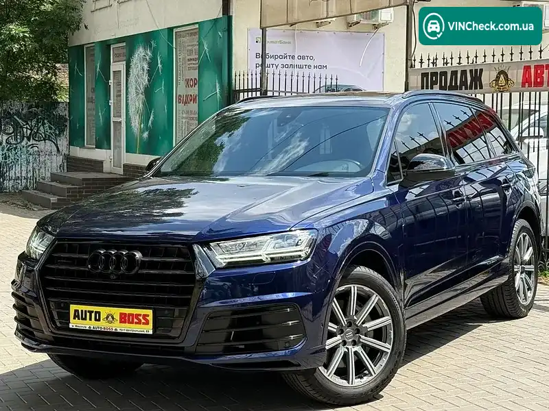 Audi Q7 2019, фото з оголошення 2 з 20, VIN WA1LHAF70KD034493