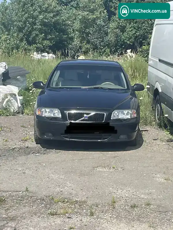 Volvo S80 2002, фото з оголошення, VIN YV1TS91K521267615