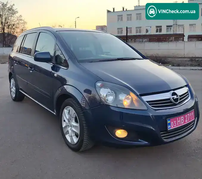 Opel Zafira 2012, фото з оголошення 1 з 20, VIN W0L0AHM75B2103042