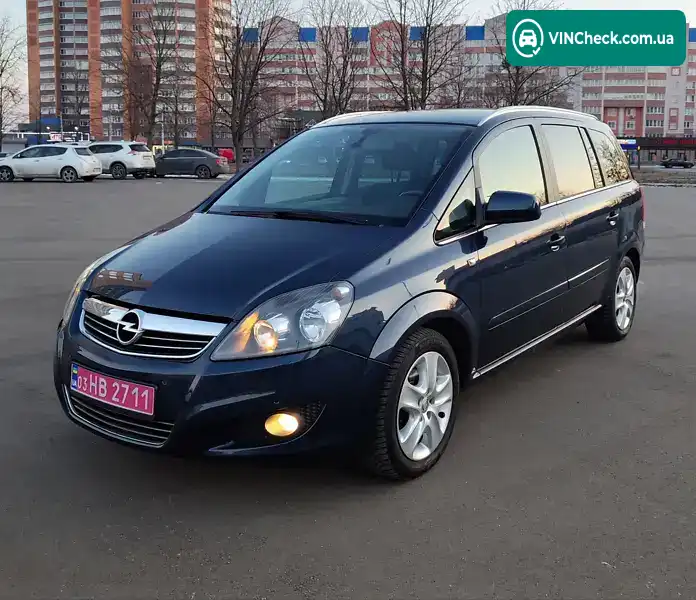 Opel Zafira 2012, фото з оголошення 2 з 20, VIN W0L0AHM75B2103042