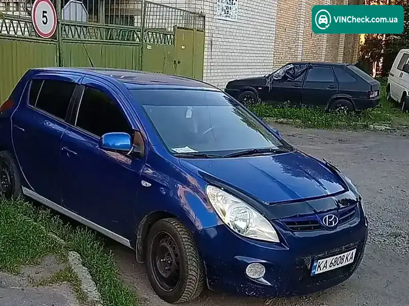 Hyundai i20 2011, фото з оголошення 1 з 7, VIN MALBA51BABM292935