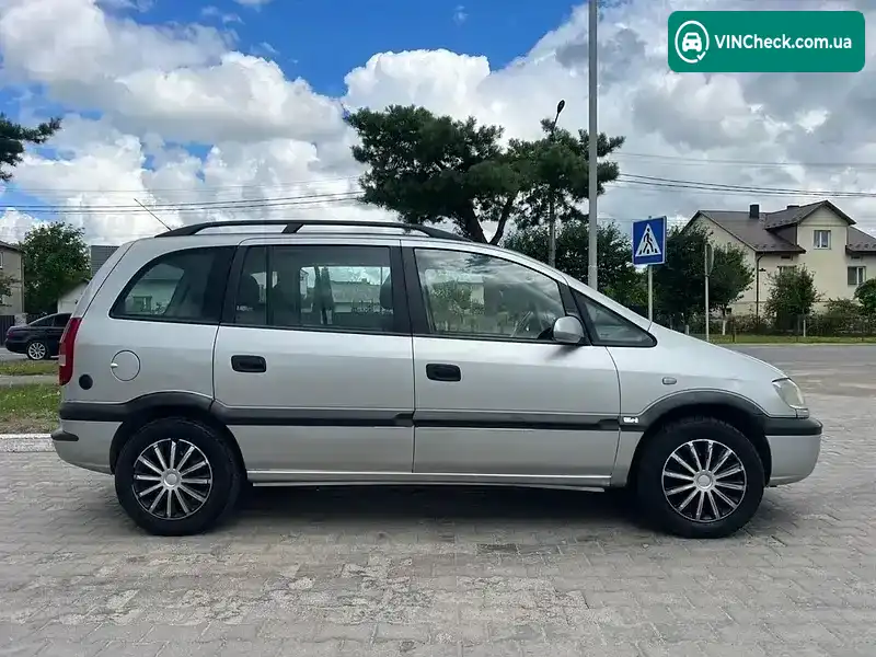 Opel Zafira 2000, фото з оголошення 2 з 15, VIN W0L0TGF75Y2096207