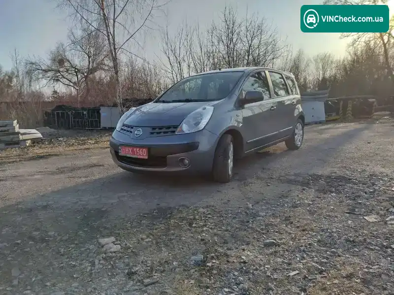 Nissan Note 2006, фото з оголошення 2 з 18, VIN SJNFAAE11U1095129