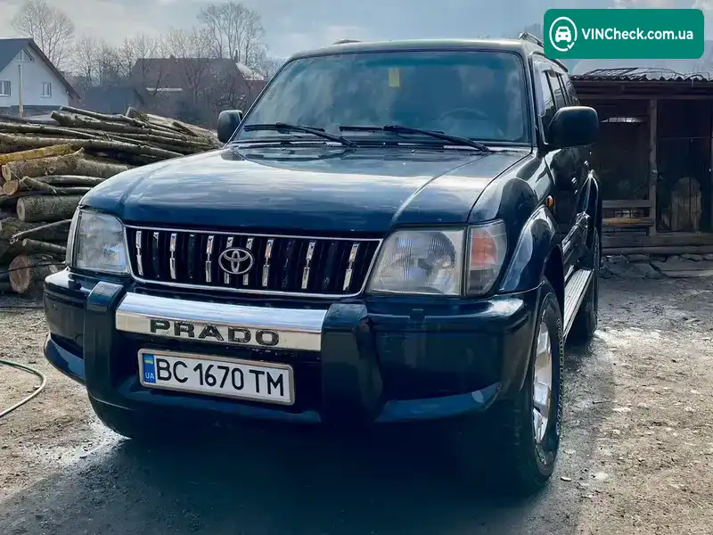 Toyota Land Cruiser 1997, фото з оголошення 1 з 17, VIN JT111VJ9500018130