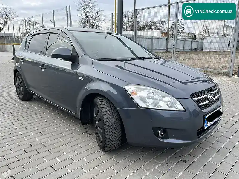Kia Ceed 2008, фото з оголошення 2 з 15, VIN Y6LFE24128L005017