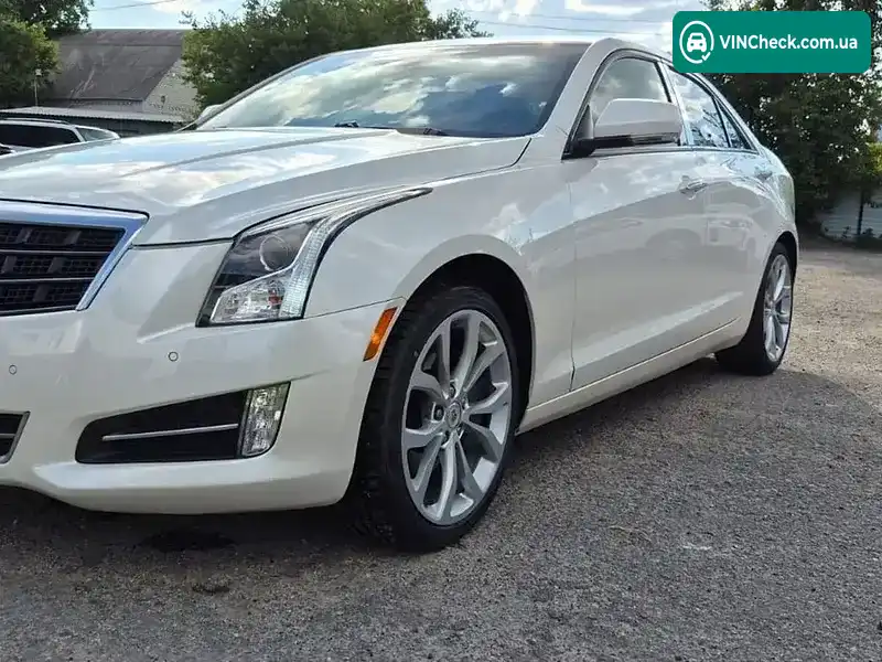 Cadillac ATS 2012, фото з оголошення 1 з 19, VIN 1G6AJ5SX4D0144555