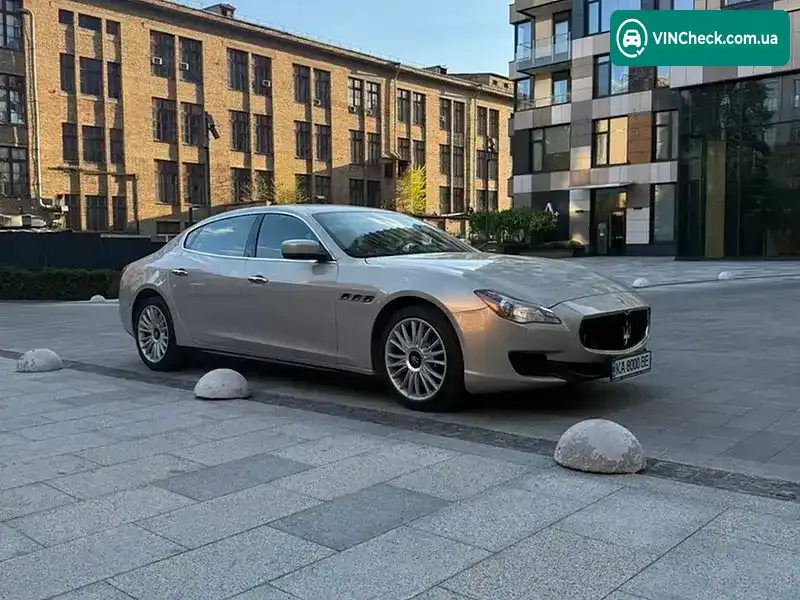 Maserati Quattroporte 2013, фото з оголошення 1 з 13, VIN ZAMRR56B001084897