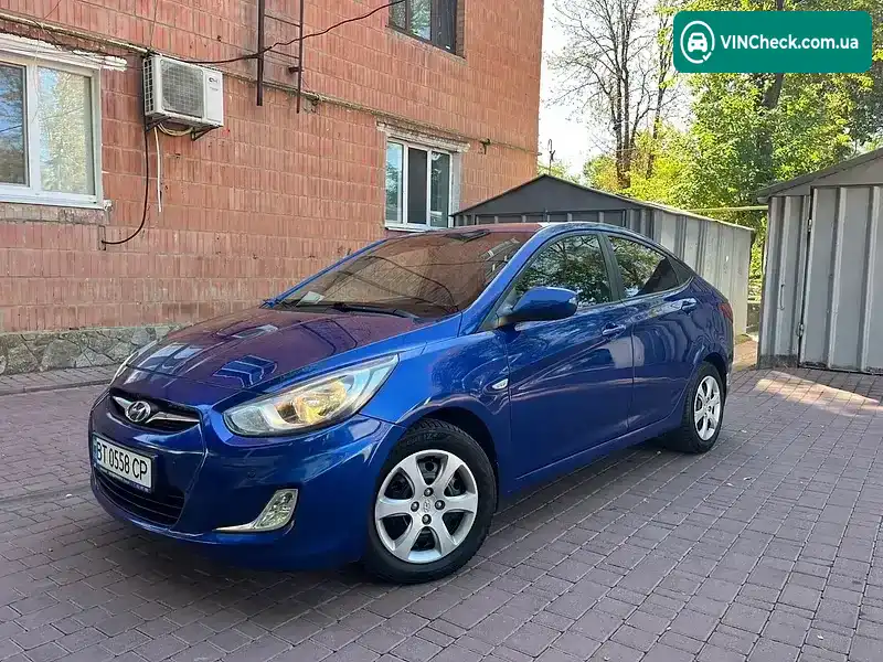 Hyundai Accent 2013, фото з оголошення 2 з 20, VIN Z94CT41CBDR202696