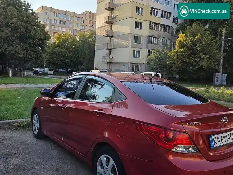 Hyundai Accent 2012, фото з оголошення 2 з 14, VIN Z94CU41CBCR124959