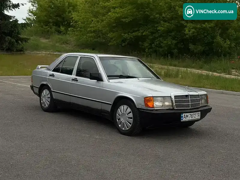 Mercedes-Benz 190 1988, фото з оголошення 1 з 16, VIN WDB2010281F453944