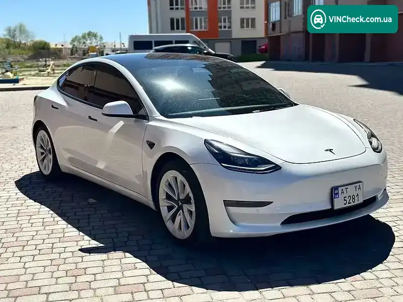 Tesla Model 3 2021, фото з оголошення 1 з 21, VIN 5YJ3E1EB2NF106375