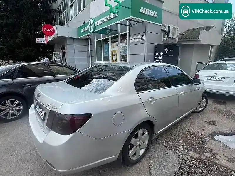 Chevrolet Epica 2007, фото з оголошення 2 з 9, VIN Y6DLA69LE7B079585