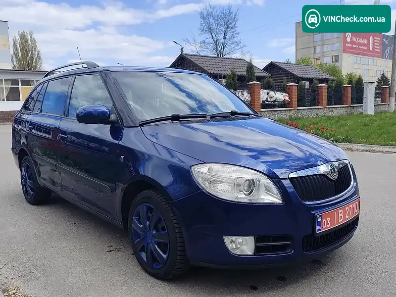 Skoda Fabia 2008, фото з оголошення 1 з 20, VIN TMBHC65J883210483