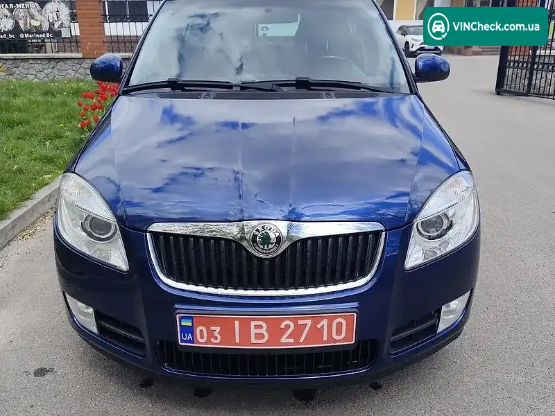 Skoda Fabia 2008, фото з оголошення 2 з 20, VIN TMBHC65J883210483