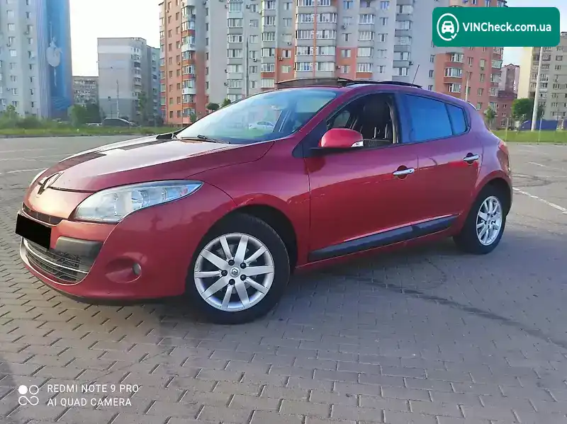 Renault Megane 2010, фото з оголошення 1 з 6, VIN VF1BZ1V0644284575