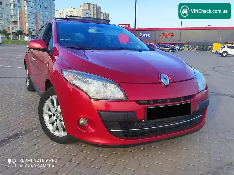Renault Megane 2010, фото з оголошення 2 з 6, VIN VF1BZ1V0644284575