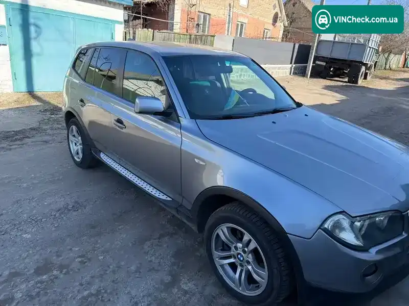 BMW X3 2008, фото з оголошення 2 з 13, VIN WBAPE11040WJ43709