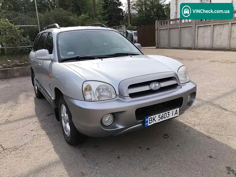Hyundai Santa FE 2005, фото з оголошення 1 з 9, VIN KMHSC81VP6U084277