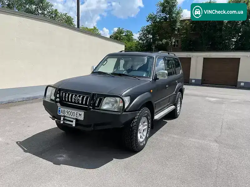 Toyota Land Cruiser Prado 1997, фото з оголошення, VIN JT111VJ9500022390