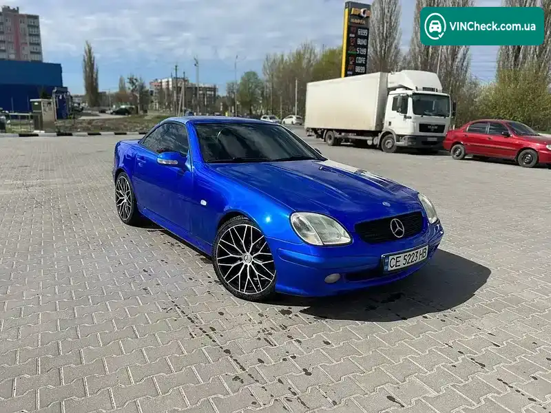 Mercedes-Benz SLK-Class 2000, фото з оголошення 1 з 18, VIN WDB1704441F177567