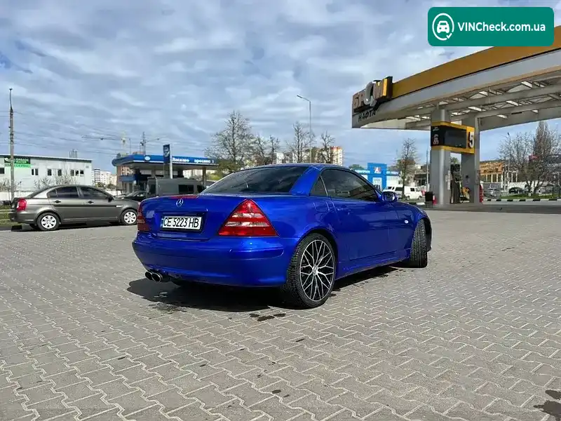 Mercedes-Benz SLK-Class 2000, фото з оголошення 2 з 18, VIN WDB1704441F177567