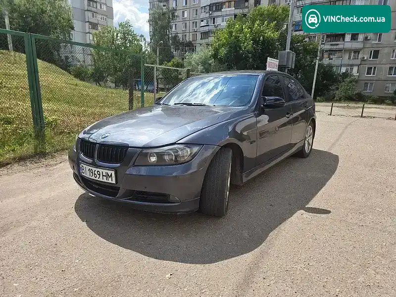 BMW 3 Series 2006, фото з оголошення 1 з 9, VIN WBAVA51070KR97515