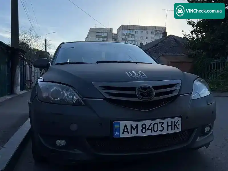 Mazda 3 2005, фото з оголошення 1 з 7, VIN JMZBK14F261275120