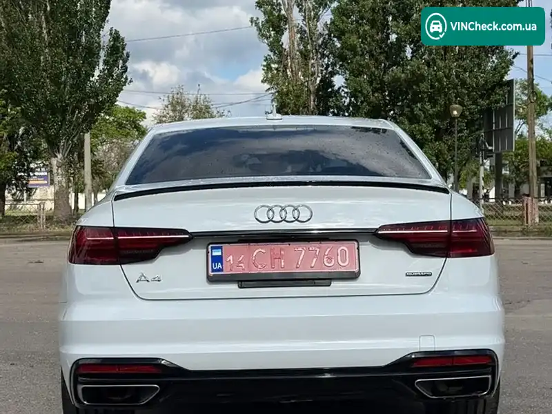 Audi A4 2020, фото з оголошення 2 з 18, VIN WAUDNAF46LN014234