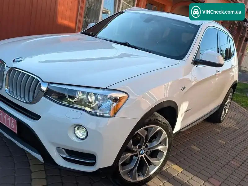 BMW X3 2014, фото з оголошення 2 з 20, VIN 5UXWX9C55F0D44404