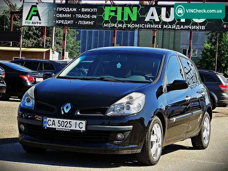 Renault Clio 2009, фото з оголошення 1 з 12, VIN VF1BR1P0H40770742