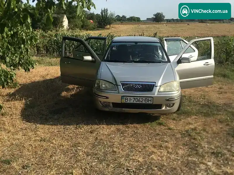 Chery Amulet 2008, фото з оголошення 1 з 13, VIN Y6DDA11A08D135050
