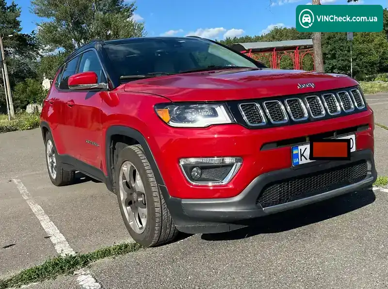 Jeep Compass 2018, фото з оголошення 2 з 15, VIN 3C4NJCCB9JT405733