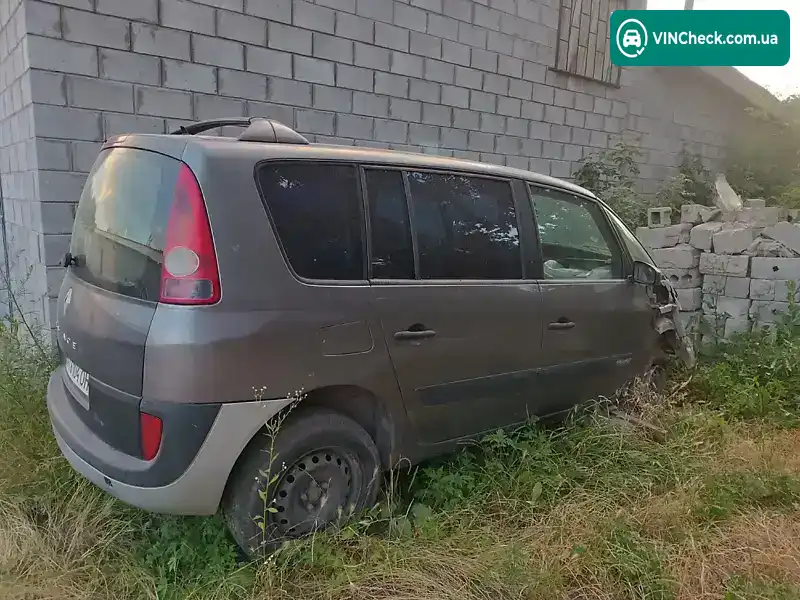 Renault Espace 2003, фото з оголошення 1 з 16, VIN VF1JK0UA629361691