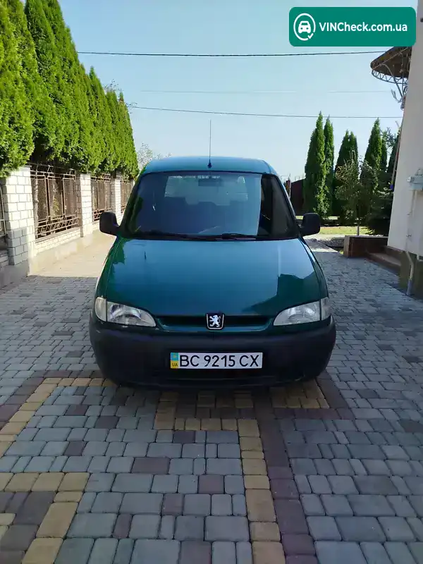 Peugeot Partner 2000, фото з оголошення 1 з 11, VIN VF35BWJZE60246071