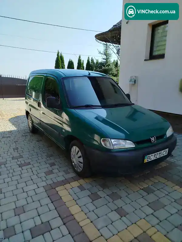 Peugeot Partner 2000, фото з оголошення 2 з 11, VIN VF35BWJZE60246071
