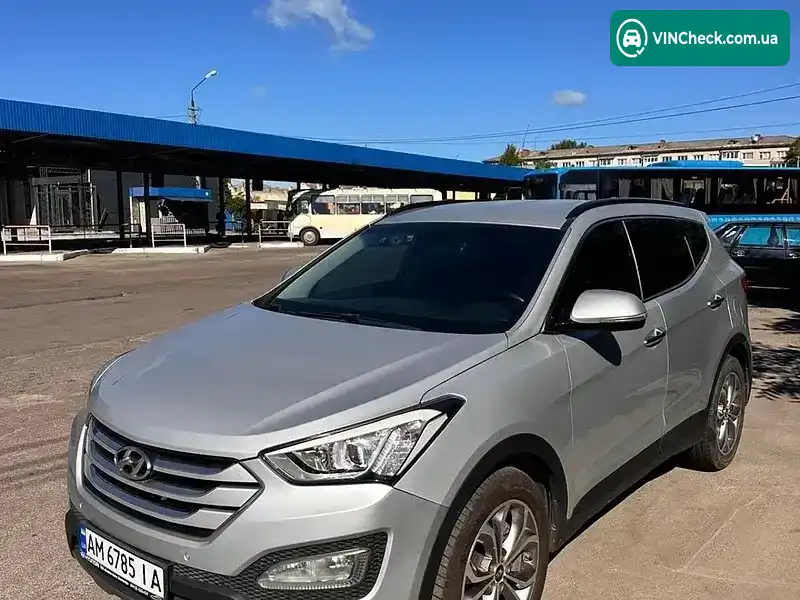 Hyundai Santa FE 2014, фото з оголошення 2 з 18, VIN KMHSW81UDFU316868